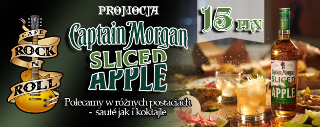 Promocja Captain Morgan Sliced Apple